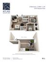 2 bedroom 2 bath + Loft Platinum